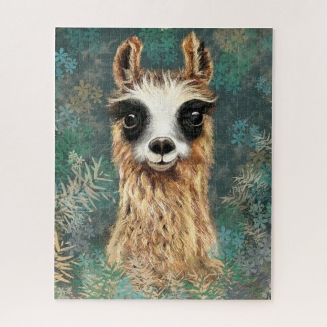 Funny Llama Jigsaw Puzzle (Vertikal)