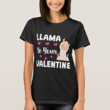 Funny Llama sei dein Valentine Niedlich Llama Vale