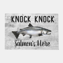 Funny Lmon Fishing Puck Knock Knock Knock Fußmatte