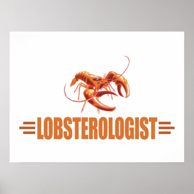 Funny Lobster Poster (Vorne)