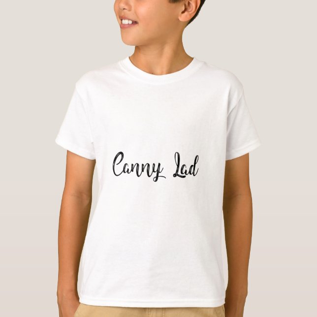 Funny Local Geordie Newcastle upon Tyne Sprichwort T-Shirt (Vorderseite)
