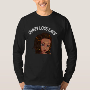 Funny Locations for Women Mama Dreadlock Braid Hai T-Shirt