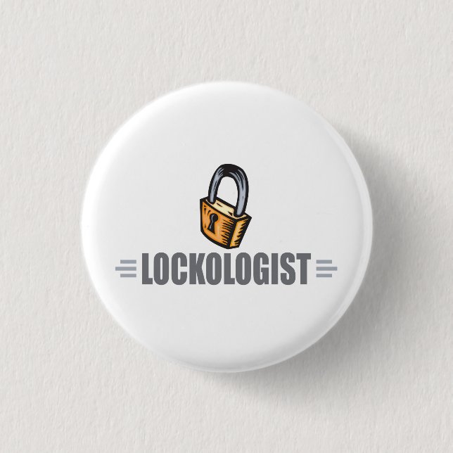 Funny Locksmith Button (Vorderseite)