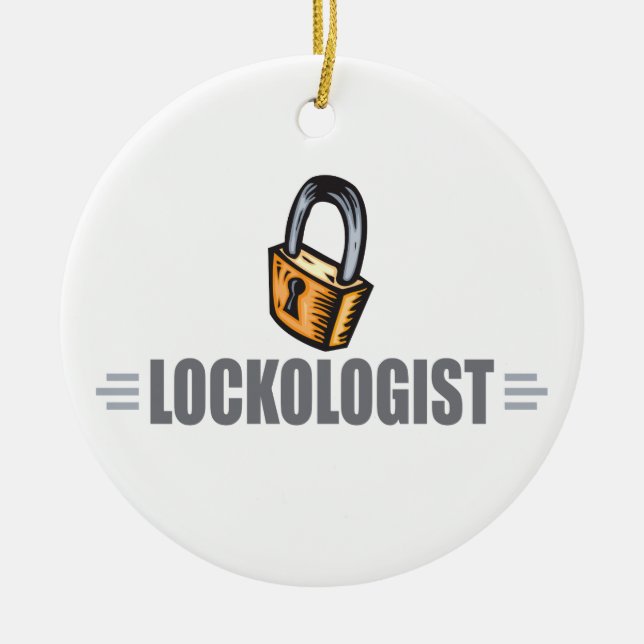 Funny Locksmith Keramikornament (Vorne)