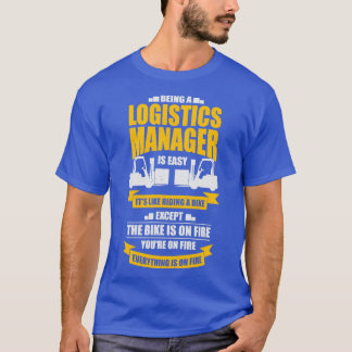 Funny Logistics Warehouse Manager - Geschenk T-Shirt