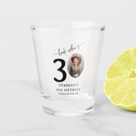 Funny 'Look Who's 30' Stilvolle 30. Geburtstag Schnapsglas