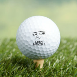 Funny Lost Ball Golf Ball – Golfer Humour Gift