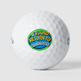 FUNNY LOST GOLFBALL