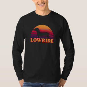 Funny Lowride Dackel Dackel Wurst Hunde Rasse O T-Shirt