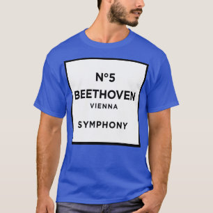 Funny Ludwig van Beethoven Parody 5. Symphony Fun T-Shirt