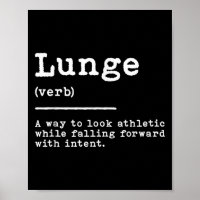 Funny Lunge Definition für Schwert-Move Quote Fe