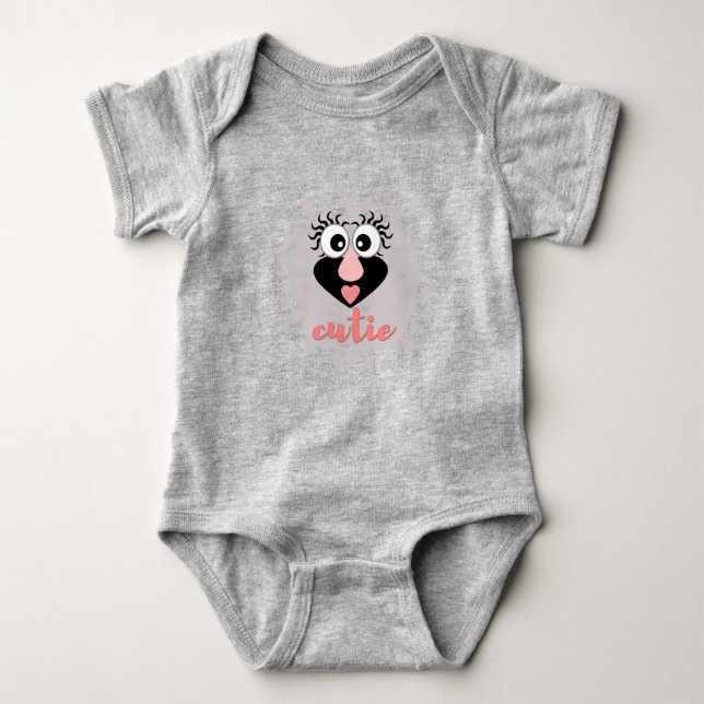 Funny lustig gnome baby strampler (Vorderseite)