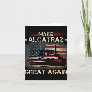 Funny macht Alcatraz wieder groß Trump USA 3 Karte
