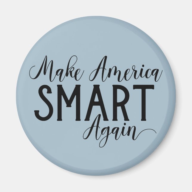 Funny macht Amerika wieder zu einem cleveren Prote Magnet (Vorne)