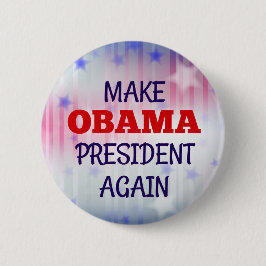 Funny "Macht Obama wieder Präsident" Button