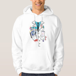 Funny Mad Climate Scientists Halloween Hell Costum Hoodie