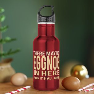 Funny mag hier sein Weihnachtswasserflasche Trinkflasche