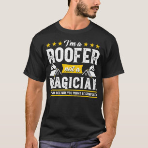 Funny Magician Roofer Geschenk Männer Mechaniker A T-Shirt