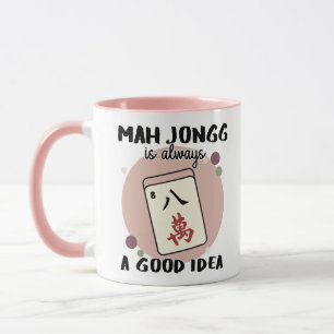 Funny Mah Jongg Tasse