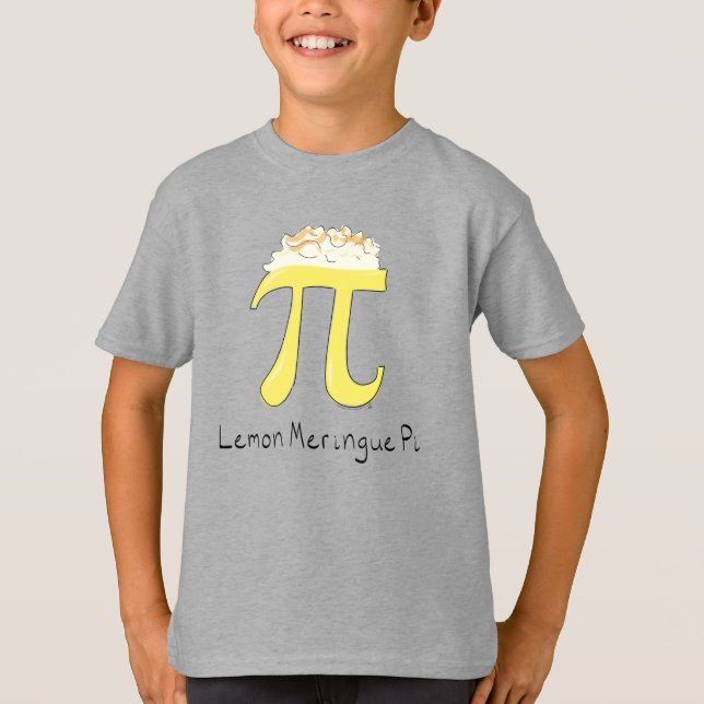 Funny Mah Spaß Lemon Pi Symbol T-Shirt (Vorderseite)