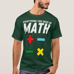 Funny Mah zitiere Mathematic Teacher T-Shirt