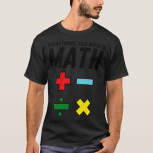Funny Mah zitieren Mathematische Lehrerin 1 T-Shirt