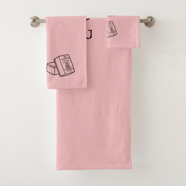 Funny Mahjong Badhandtuch Set (Insitu)