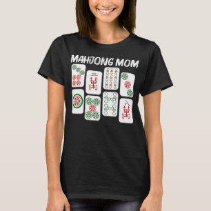 Funny Mahjong Geschenk für Mama Mutter Kinderspiel T-Shirt