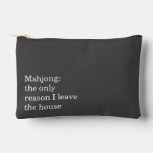 Funny Mahjong Introvert Relatable Saying Humor