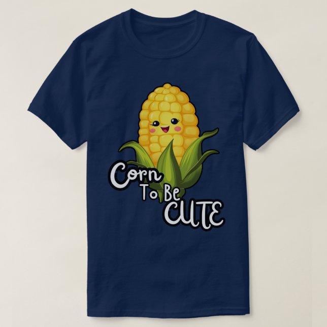 Funny Mais Niedlich T-Shirt (Design vorne)
