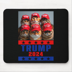 Funny Make Cats Rette wieder Trump US-Präsident El Mousepad