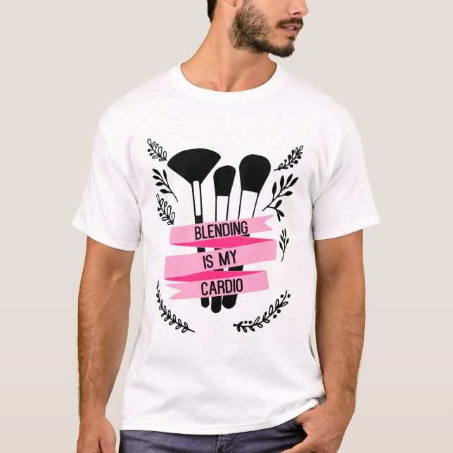 Funny Makeup T - Shirt (Vorderseite)