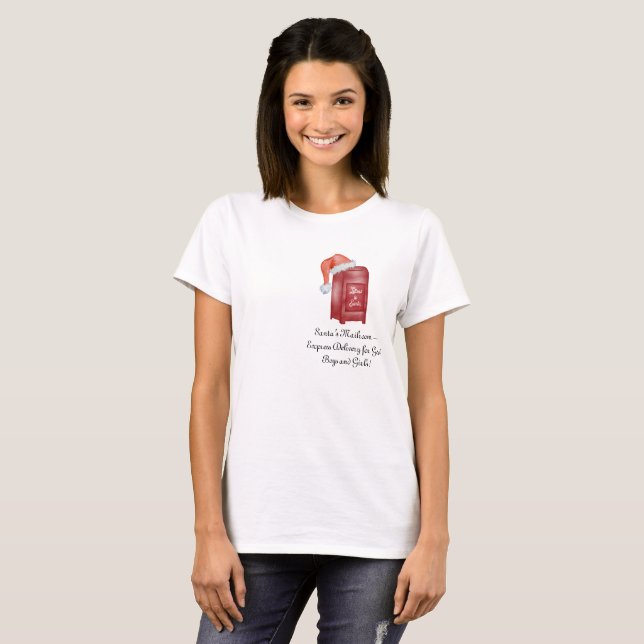 Funny Mama Christmas Tshirt | Der Postraum des Wei (Vorne ganz)