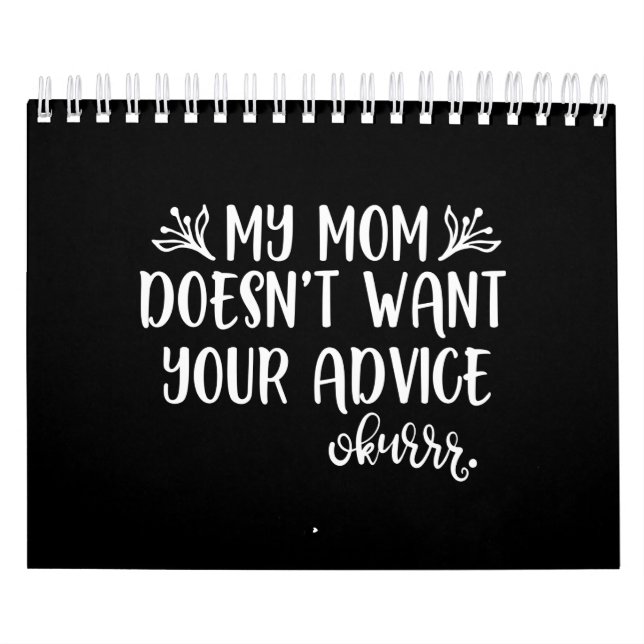 Funny Mama Design für Mamas Kalender (Titelbild)
