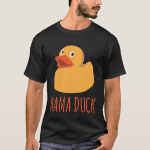 Funny Mama Duck Rubber Ducky Familie geeignet für T-Shirt