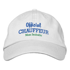 Funny Mama Hat Offiziell Chauffeur Individuelle Na Bestickte Baseballkappe