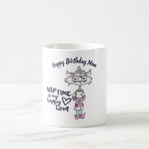 Funny MAMA Nickerchen Zeit ist glückliche Stunde - Kaffeetasse
