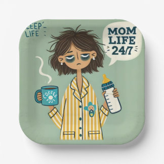 Funny Mama Paper Teller - "Mama Life 24/7"