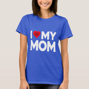 Funny Mama Shirt I Liebe Mein Mama Shirt Valen