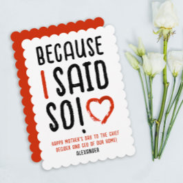 Funny Mama Sprichwort Liebe Rote Schwarze Typograf