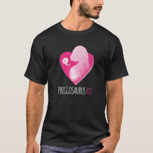 Funny Mamasaurus Trex Schwangerschaft Ankündigung  T-Shirt