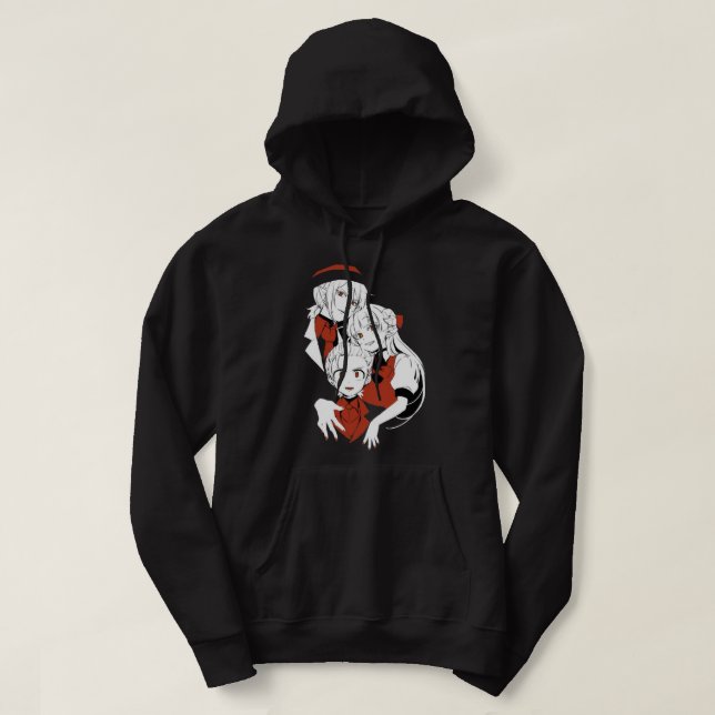 Funny Man Iruma, Clara _Amp_Amp_ Asmodeus Willkomm Hoodie (Design vorne)
