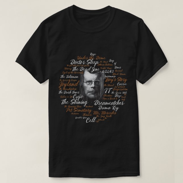 Funny Man Movie Stephen Film King Halloween Liebe  T-Shirt (Design vorne)