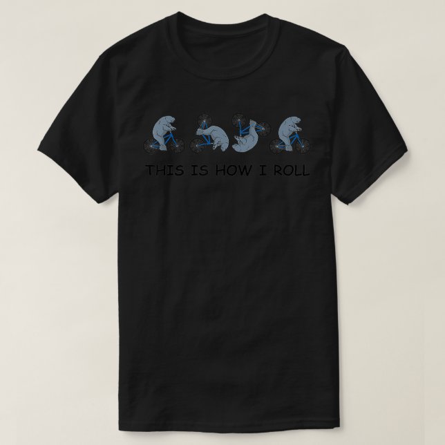 Funny Mana Bicycle Mana Geschenke Fahrrad Mana T-Shirt (Design vorne)