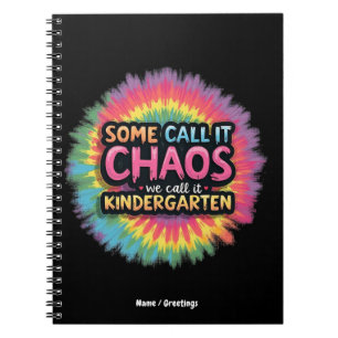 Funny "Manche nennen es Chaos, wir nennen es Kinde Notizblock