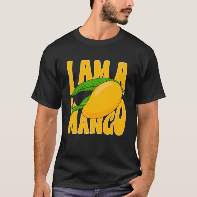 Funny Mango Fruit - Ich bin ein Mango Pullover Hoo (Vorderseite)