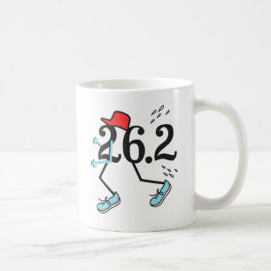 Funny Marathon Runner 26.2 - Geschenke für Läufer Kaffeetasse