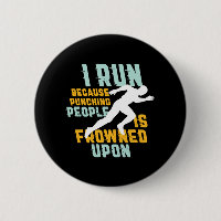 Funny Marathon Running Joggen Workout Übung
