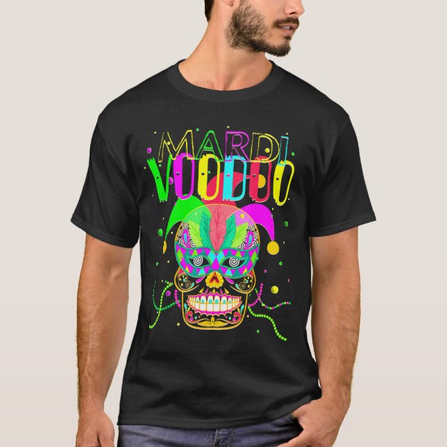 Funny Mardi Gras Shirt New Orleans Shirts Mardi Gr (Vorderseite)