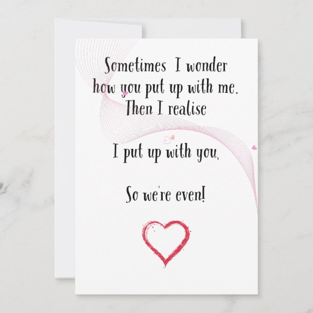 Funny Mariage Anniversaire Carte - Cartes d'Annive (Devant)